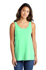 Ladies Beach Tank with Tuna Logo