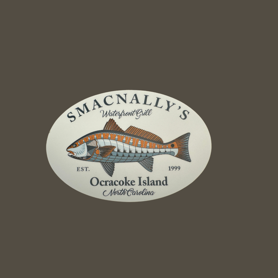 SMACNALLY'S Drum Sticker