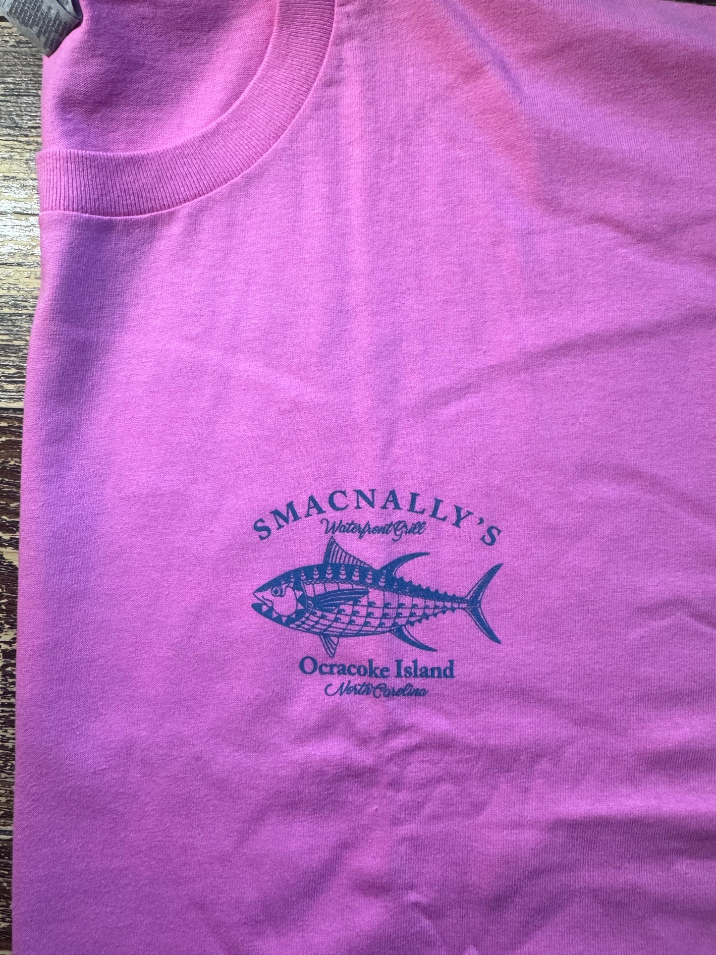 Short Sleeve Tuna Logo Cotton T- Shirt