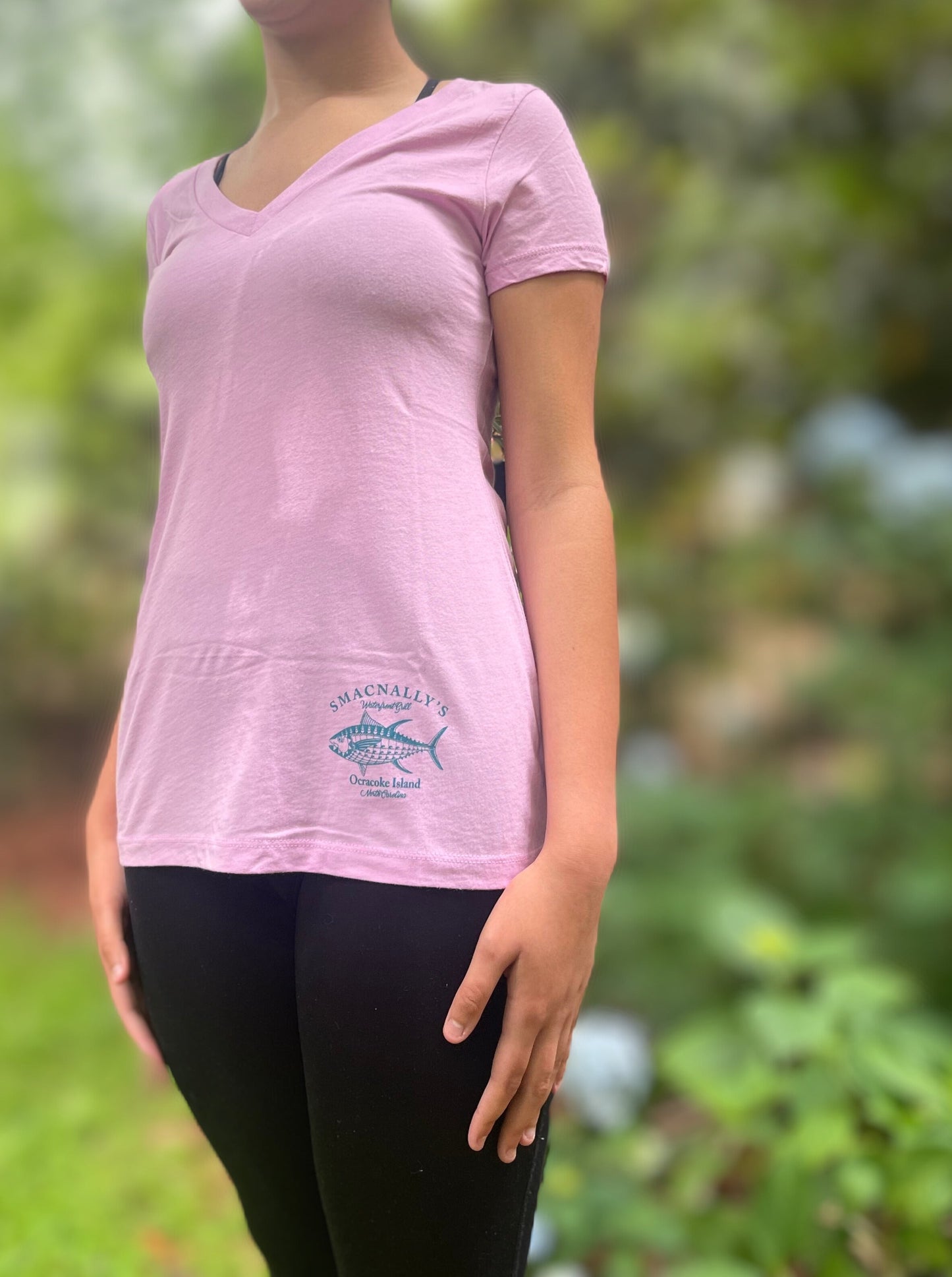 Model is wearing a size Large