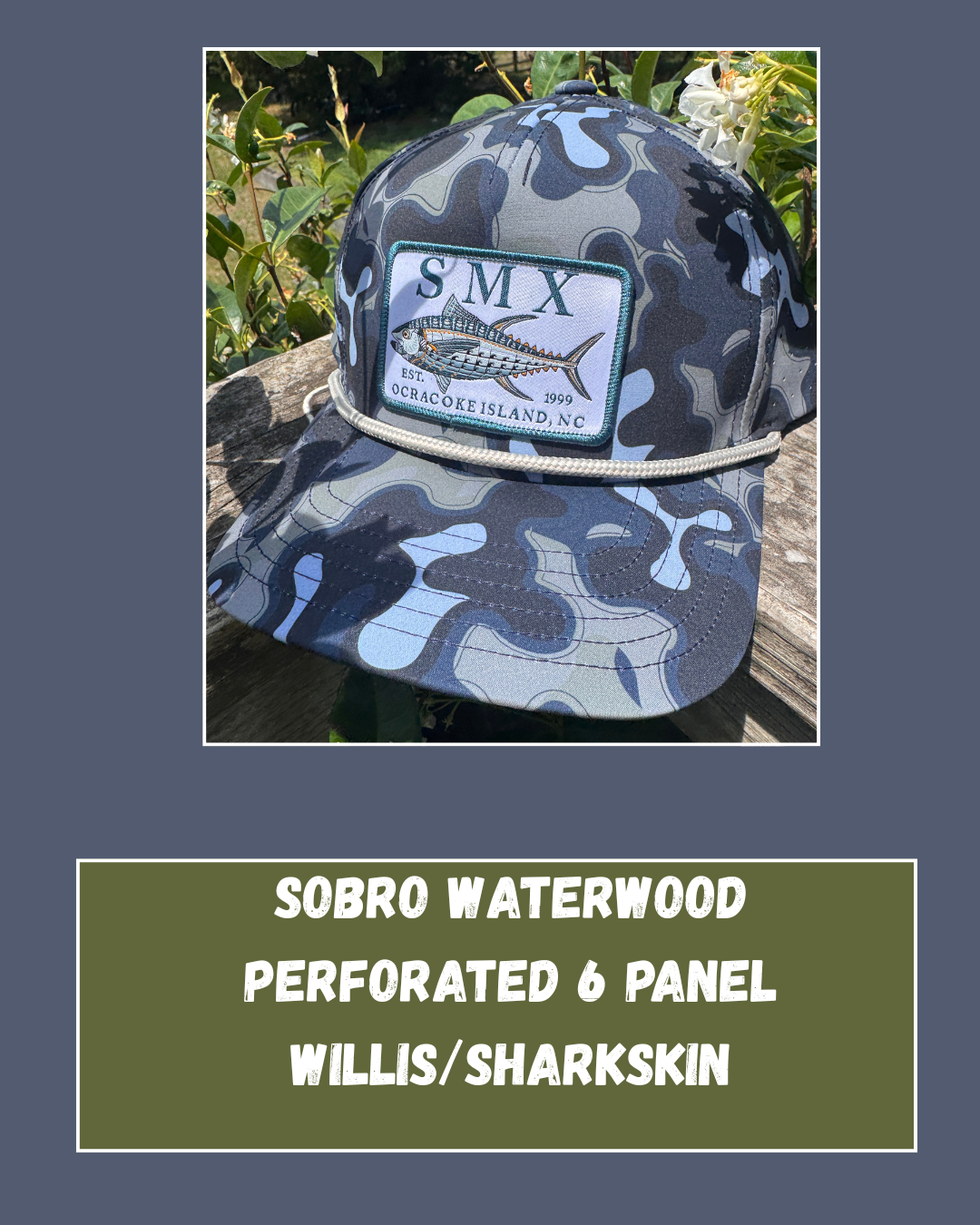 Sobro Waterwood Perforated Six Panel