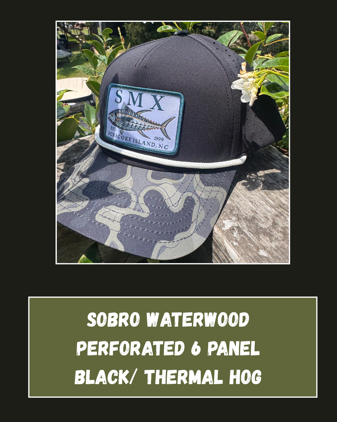 Sobro Waterwood Perforated Six Panel