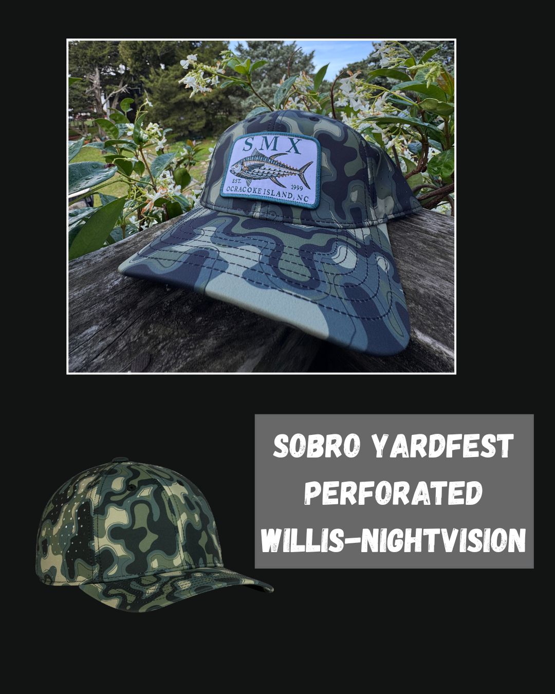 SOBRO Yardfest Perforated Hat with SMX patch