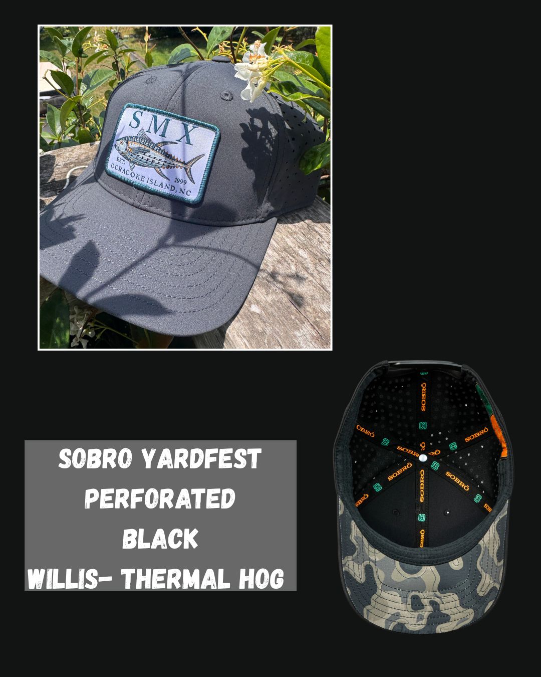 SOBRO Yardfest Perforated Hat with SMX patch