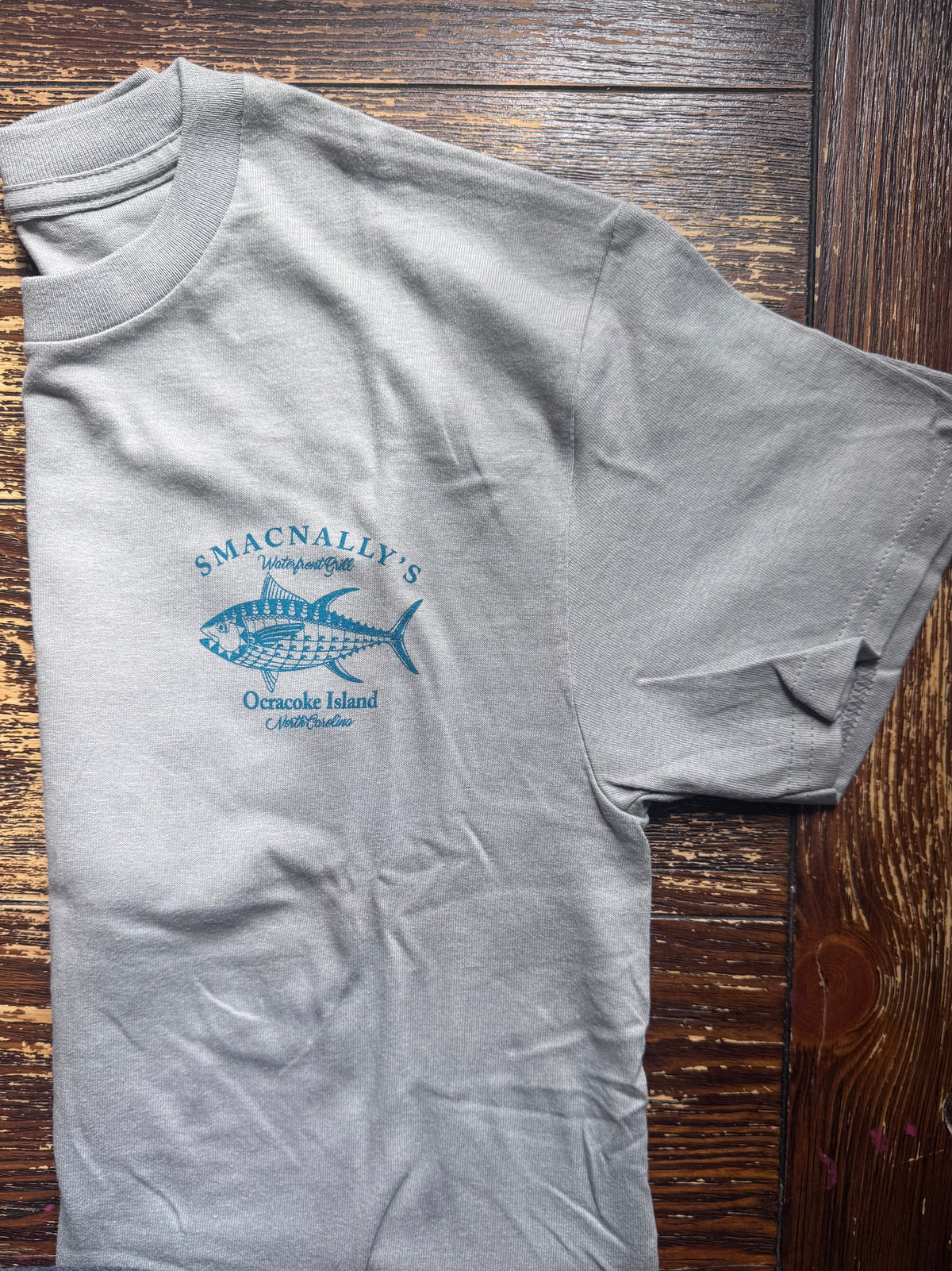 Short Sleeve Tuna Logo Cotton T- Shirt