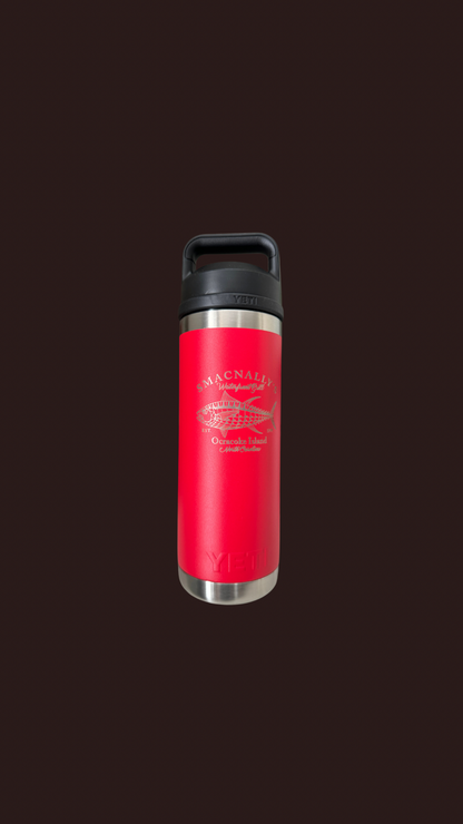 18 oz Rambler  Insulated Water bottle with chug cap