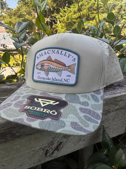 Sobro Waterwood 5- Panel Perforated w/Drum Logo