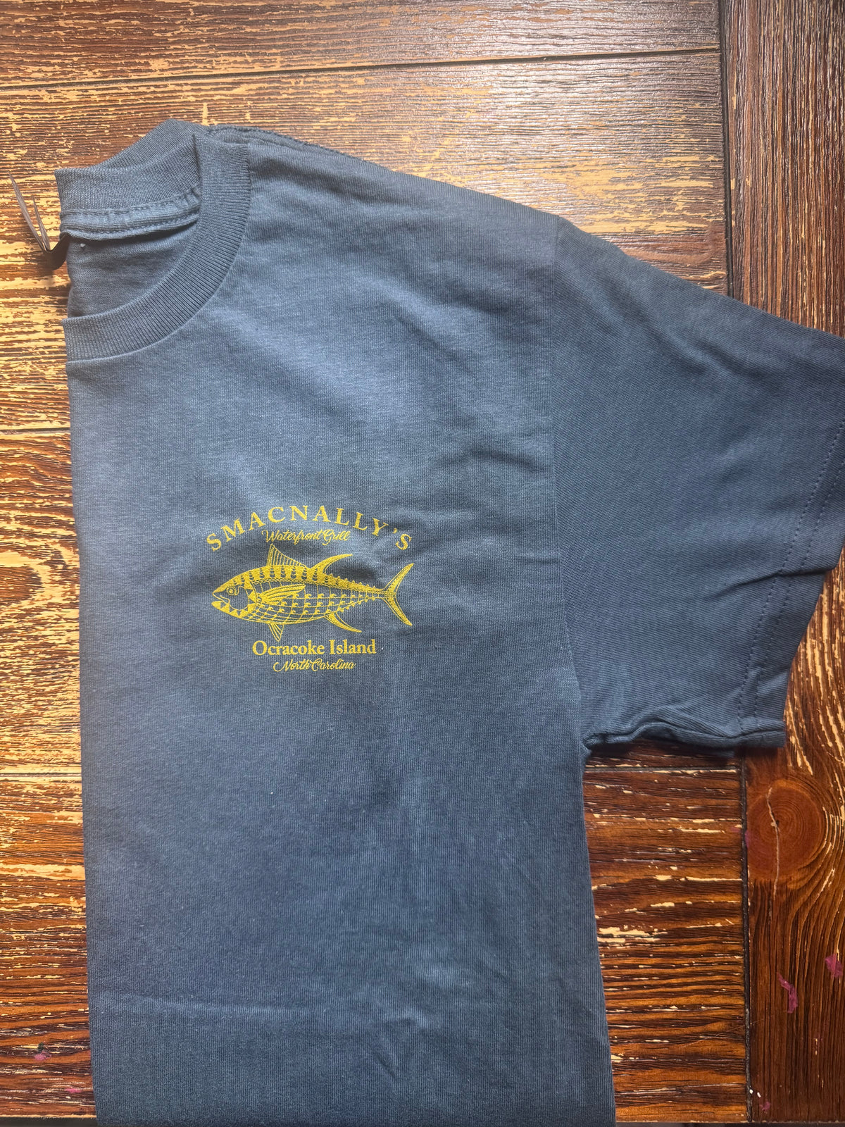 Short Sleeve Tuna Logo Cotton T- Shirt