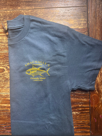 Short Sleeve Tuna Logo Cotton T- Shirt