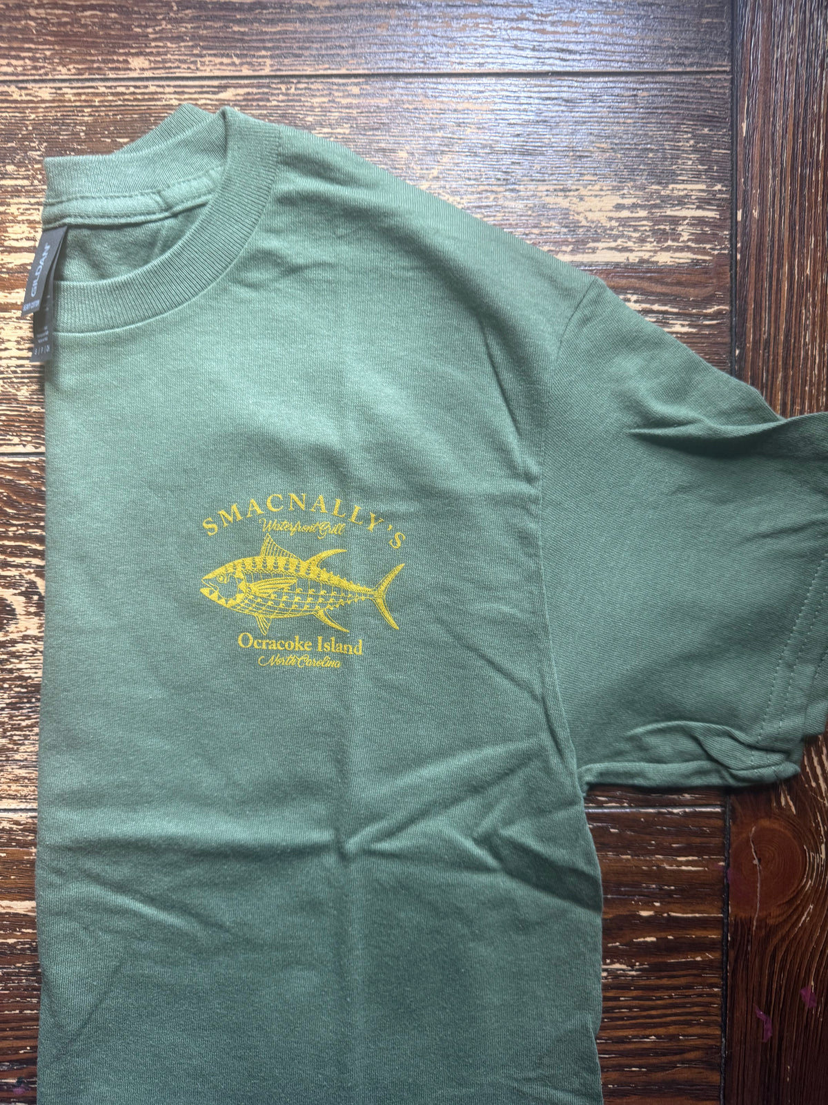 Short Sleeve Tuna Logo Cotton T- Shirt