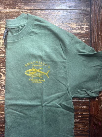 Short Sleeve Tuna Logo Cotton T- Shirt