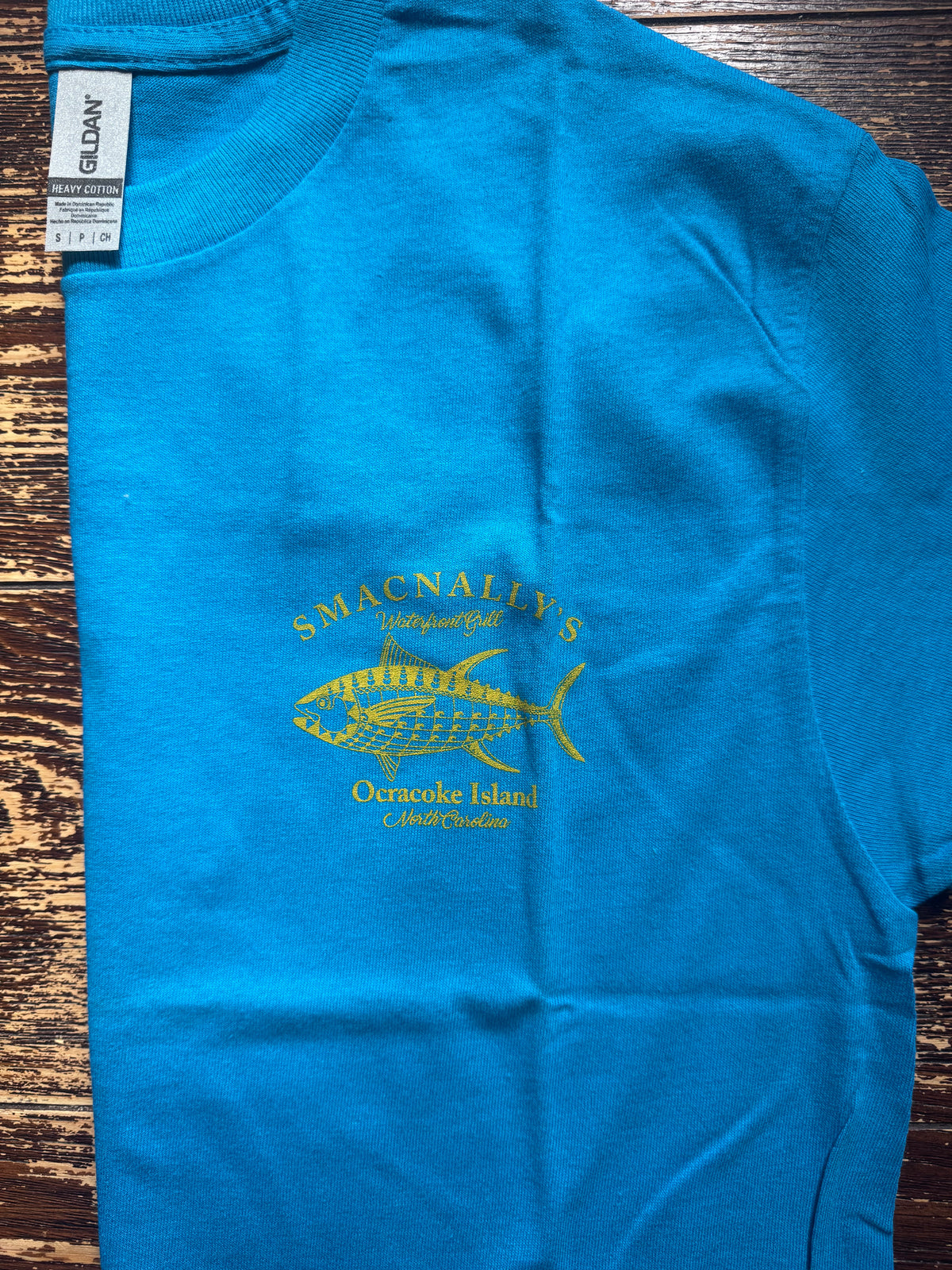 Short Sleeve Tuna Logo Cotton T- Shirt