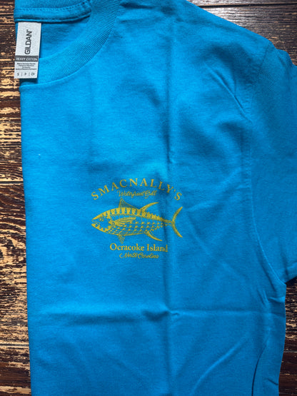 Short Sleeve Tuna Logo Cotton T- Shirt