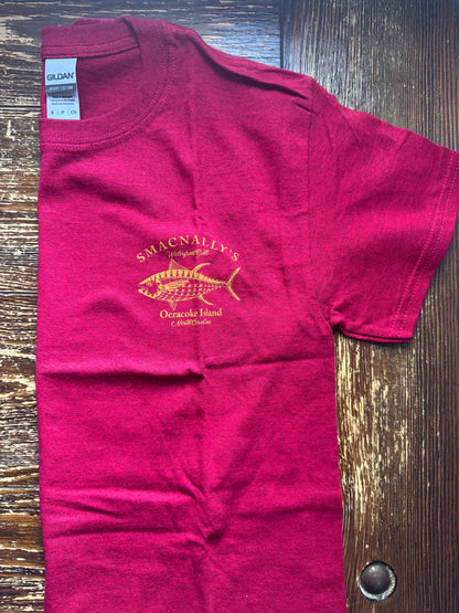 Short Sleeve Tuna Logo Cotton T- Shirt