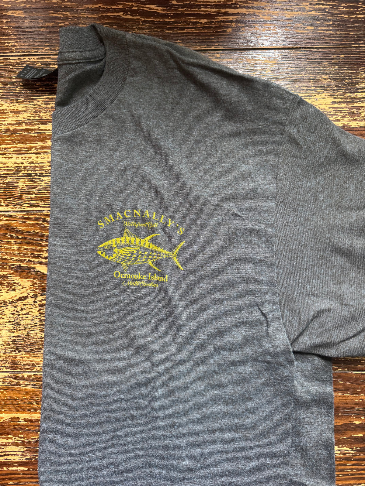 Short Sleeve Tuna Logo Cotton T- Shirt