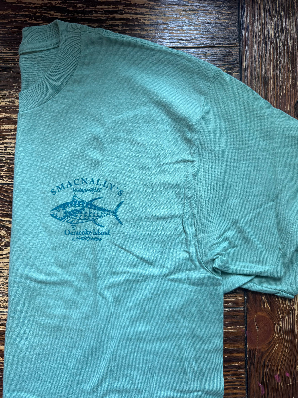 Short Sleeve Tuna Logo Cotton T- Shirt