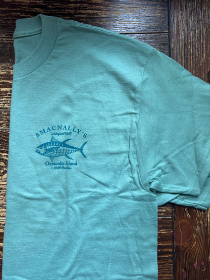 Short Sleeve Tuna Logo Cotton T- Shirt