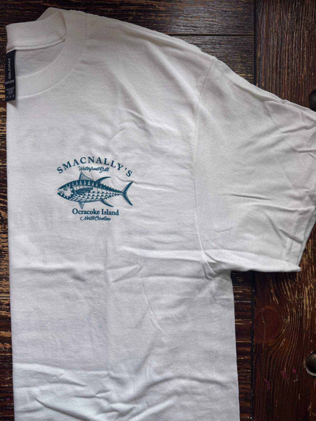Short Sleeve Tuna Logo Cotton T- Shirt