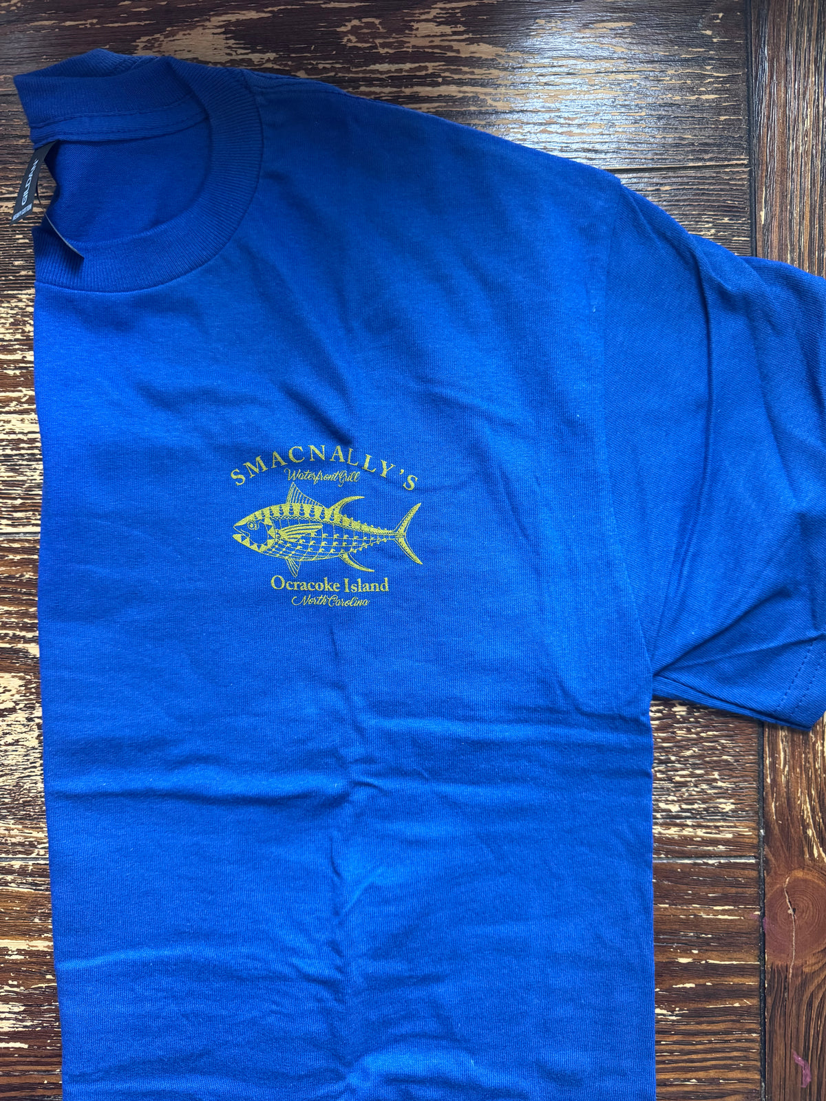 Short Sleeve Tuna Logo Cotton T- Shirt