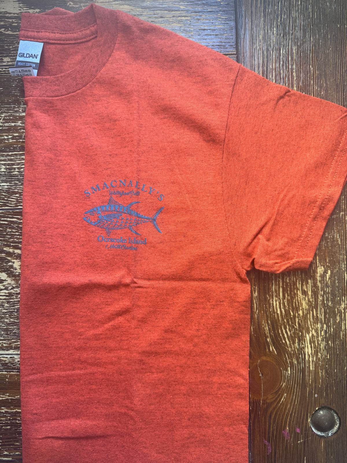 Short Sleeve Tuna Logo Cotton T- Shirt