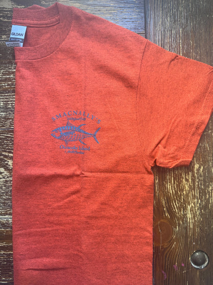Short Sleeve Tuna Logo Cotton T- Shirt