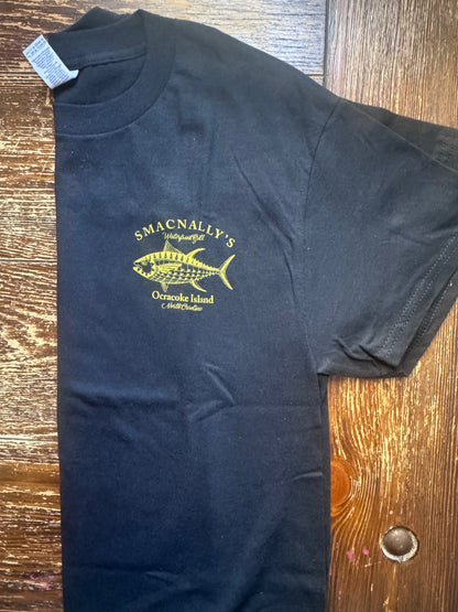 Short Sleeve Tuna Logo Cotton T- Shirt